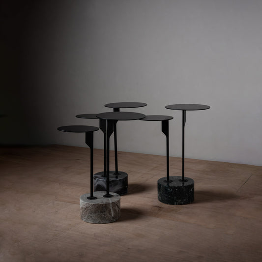 Marble Metal Side Table